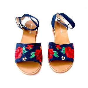 Floral Open Toe Sandals